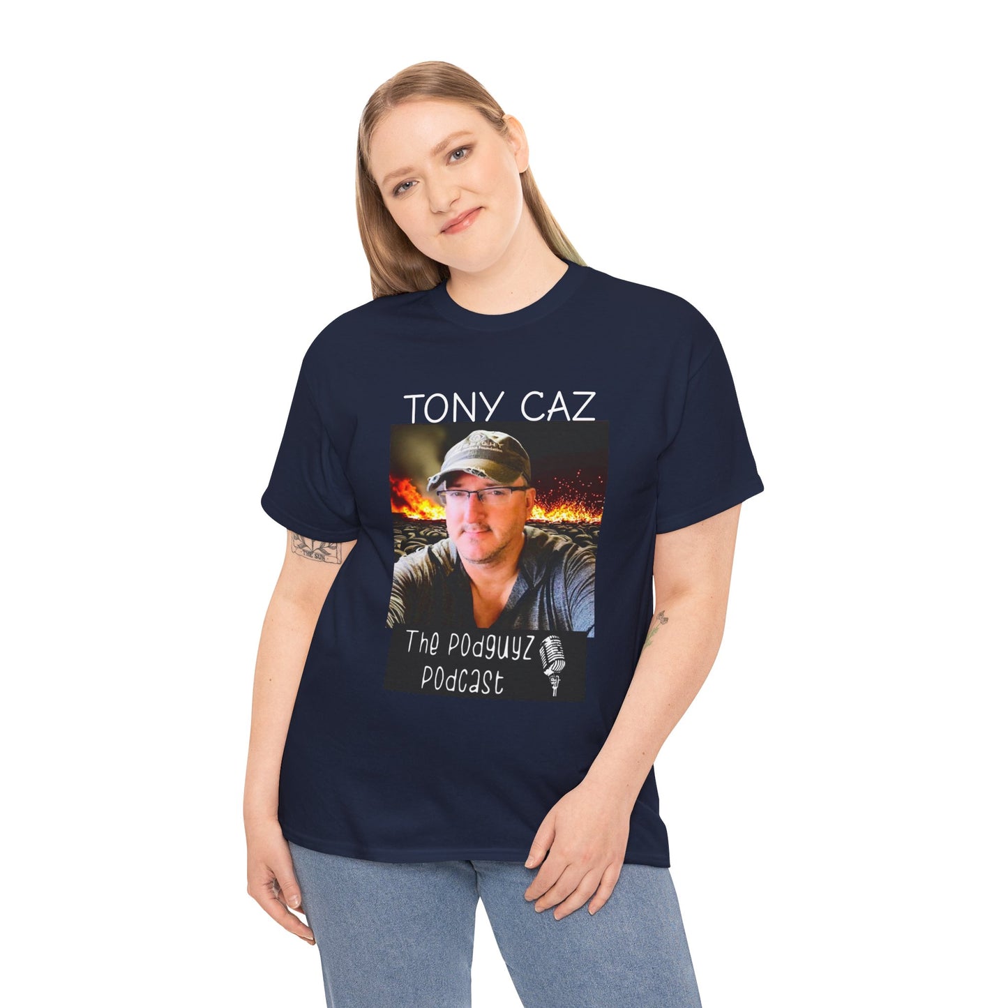 the "TONY CAZ" T-shirt