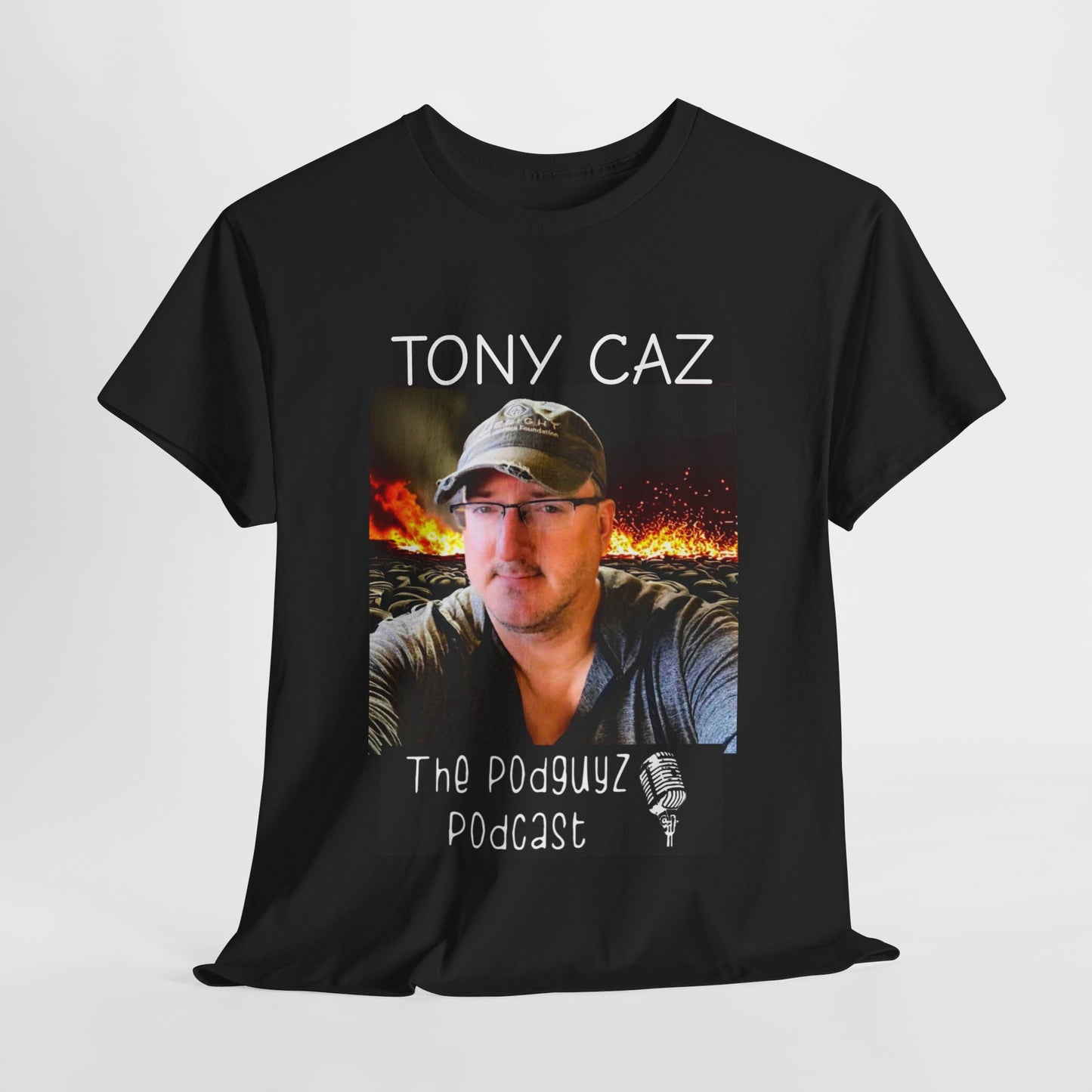 the "TONY CAZ" T-shirt