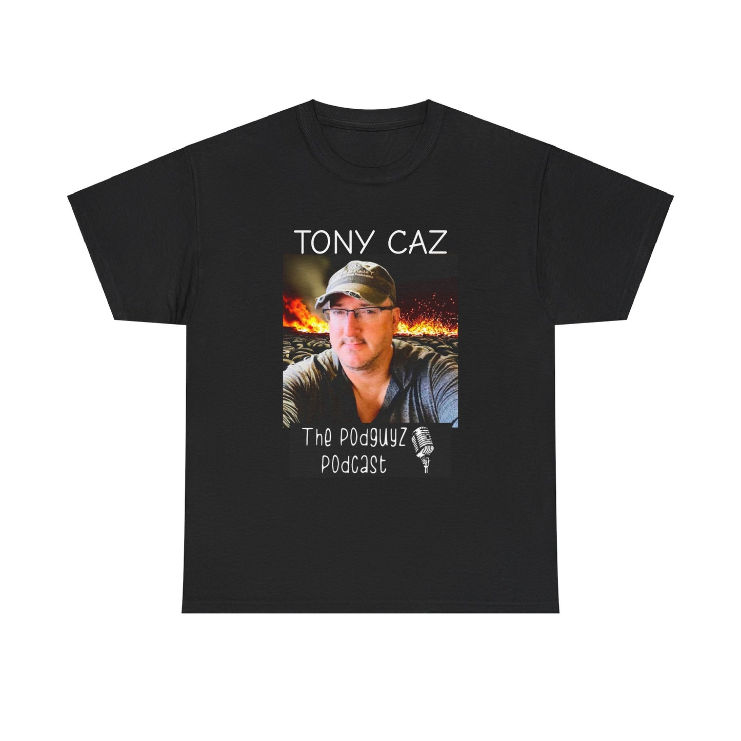 the "TONY CAZ" T-shirt