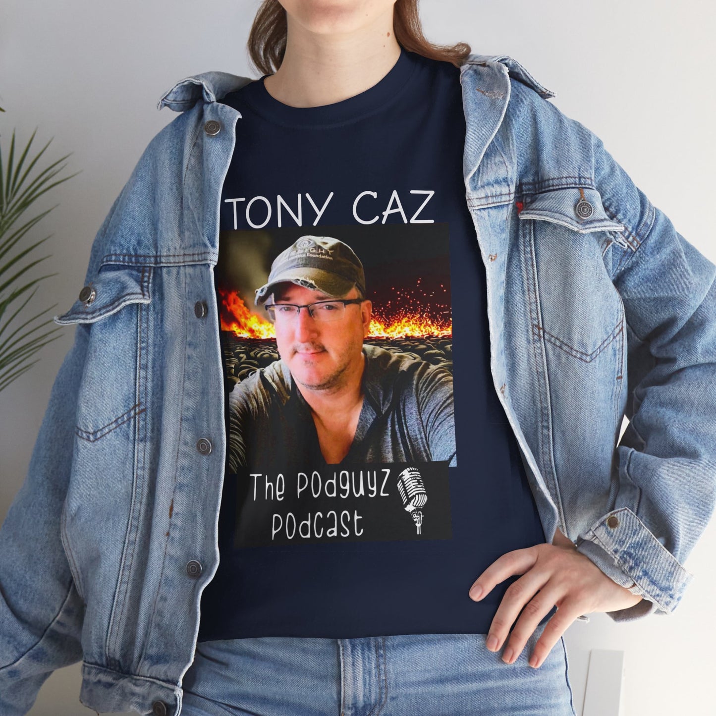 the "TONY CAZ" T-shirt