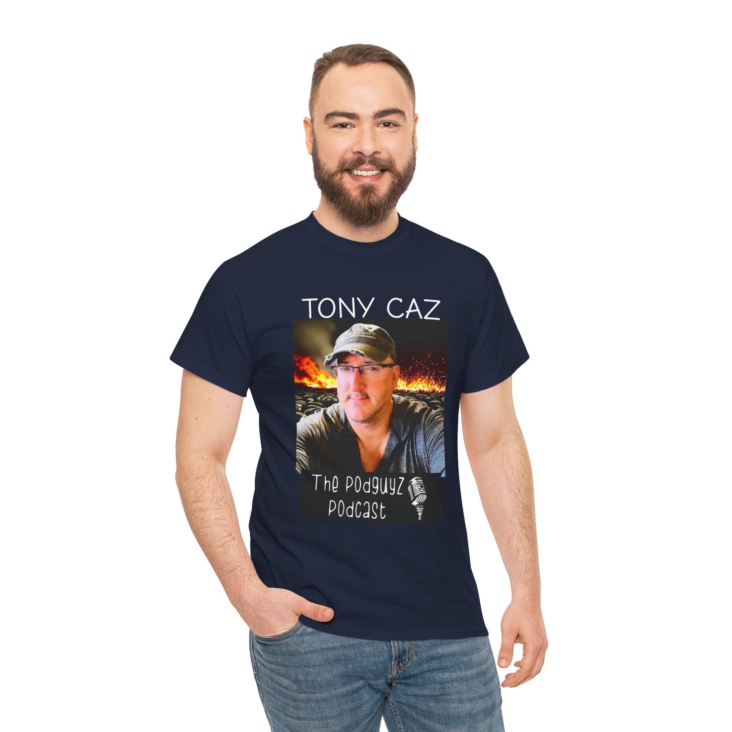 the "TONY CAZ" T-shirt