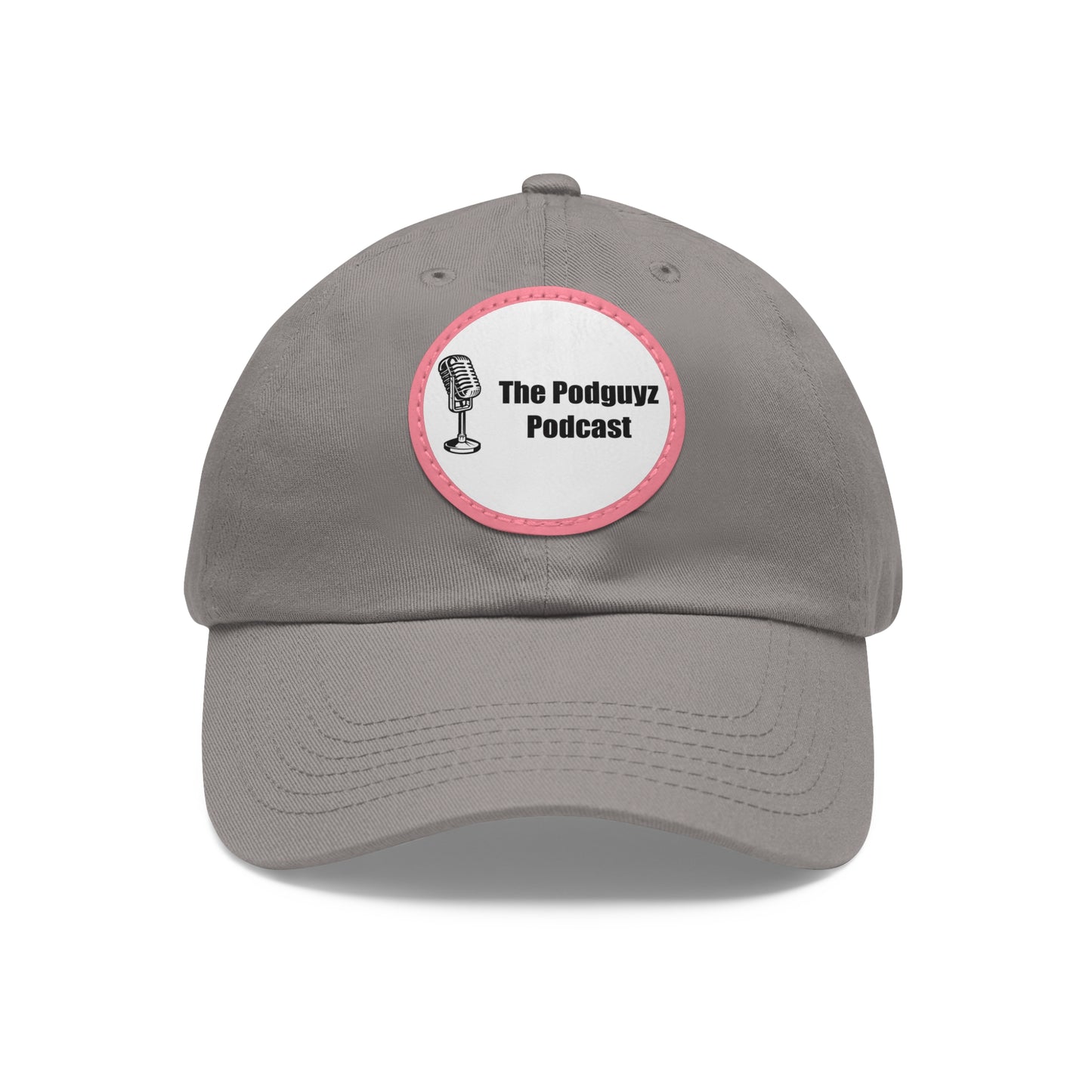 The PodGuyz Podcast Circle Leather Patch Hat