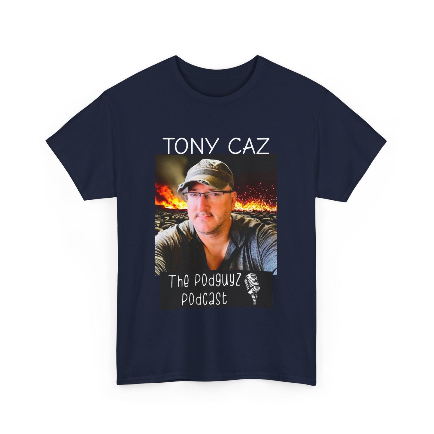 the "TONY CAZ" T-shirt